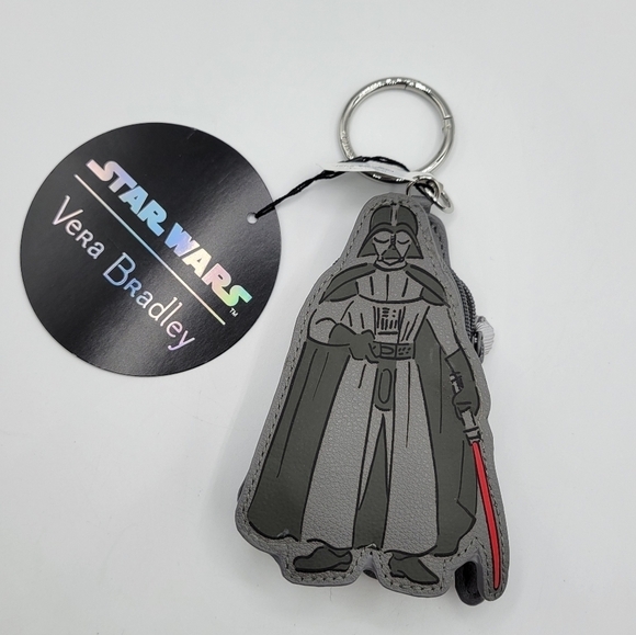 Vera Bradley Star Wars Darth Vader Bag Charm Coin Far Far Away Light Vs Dark - Picture 6 of 6